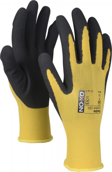 OX-ON Flexible Comfort 1303 Latexschaum-Schutzhandschuhe