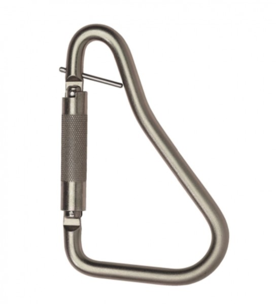M.A.S Bergsteiger-Karabinerhaken BS 50 Stahl