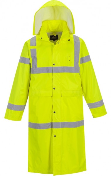 Portwest H445 Warnschutzregenmantel Länge 122cm