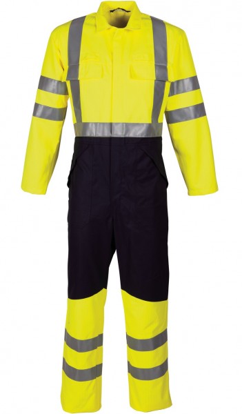 Havep Multi Protector 20001 Multinorm-Schutzoverall leuchtgelb-marine
