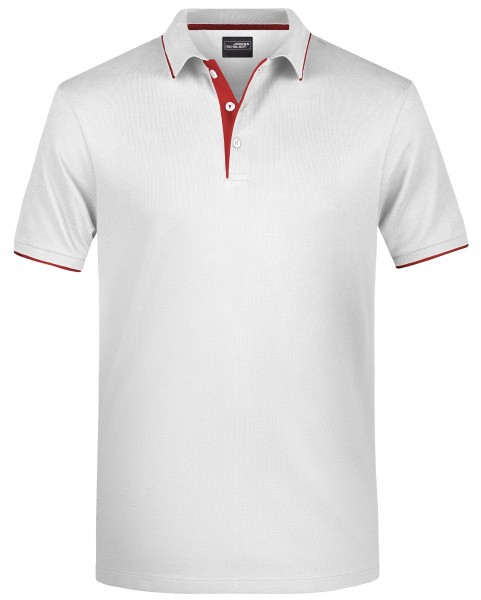 James & Nicholson JN728 Herren Polo Stripe in 10 Farben
