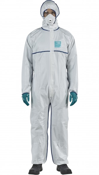 Microgard / AlphaTec 2000 SOCO Overall mit Kapuze Modell 128 weiß