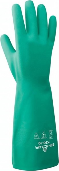 SHOWA 730 Nitril-Chemikalienschutzhandschuhe