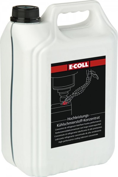 E-COLL Hochl. Kühlschmierstoff Biostabil 5-Liter-Kanister