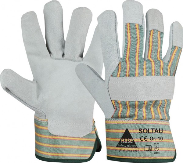 Hase 211500 Soltau Spaltleder-Schutzhandschuhe
