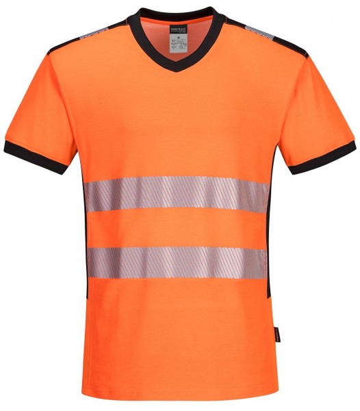 Portwest PW310 PW3 Warnschutz-Tshirt mit V-Ausschnitt