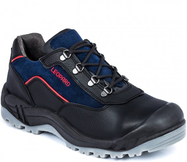 Leopard 012461 Halbschuhe S3 schwarz/blau