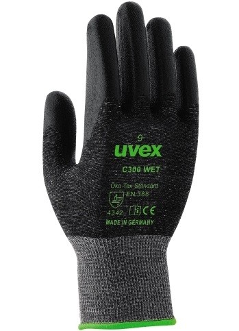 uvex 60542 C300 wet Schnittschutzhandschuhe Level C