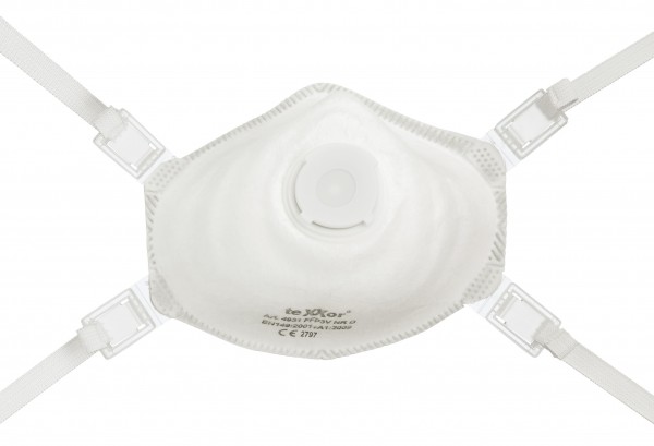 texxor 4931 Feinstaubmaske FFP3 mit Ventil